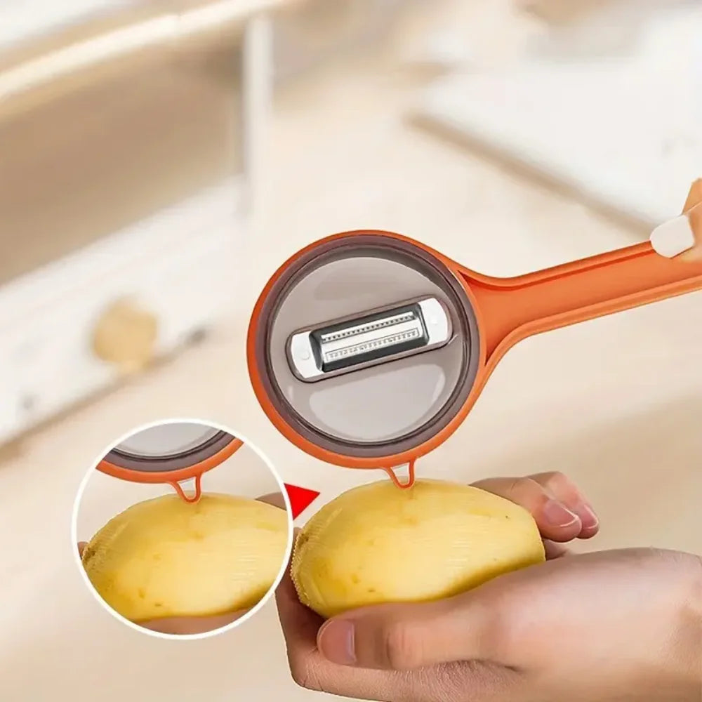 Double-Sided Peeler With Case