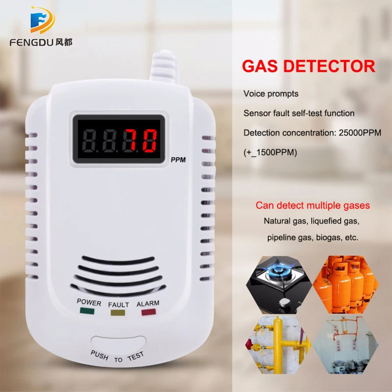 Plug-In Gas Detector Alarm