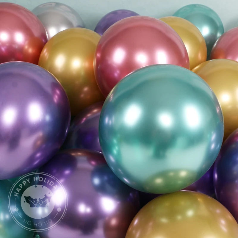 Metallic Party Balloon Set