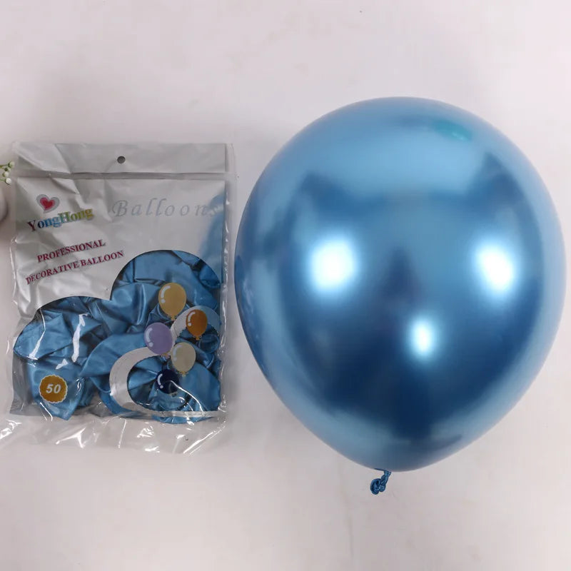 Metallic Party Balloon Set