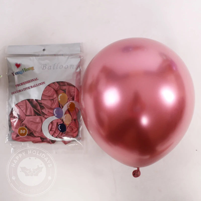 Metallic Party Balloon Set