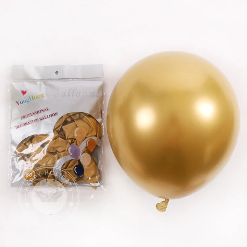 Metallic Party Balloon Set