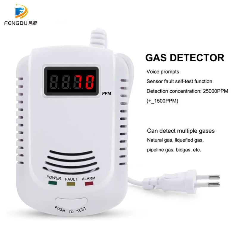 Plug-In Gas Detector Alarm