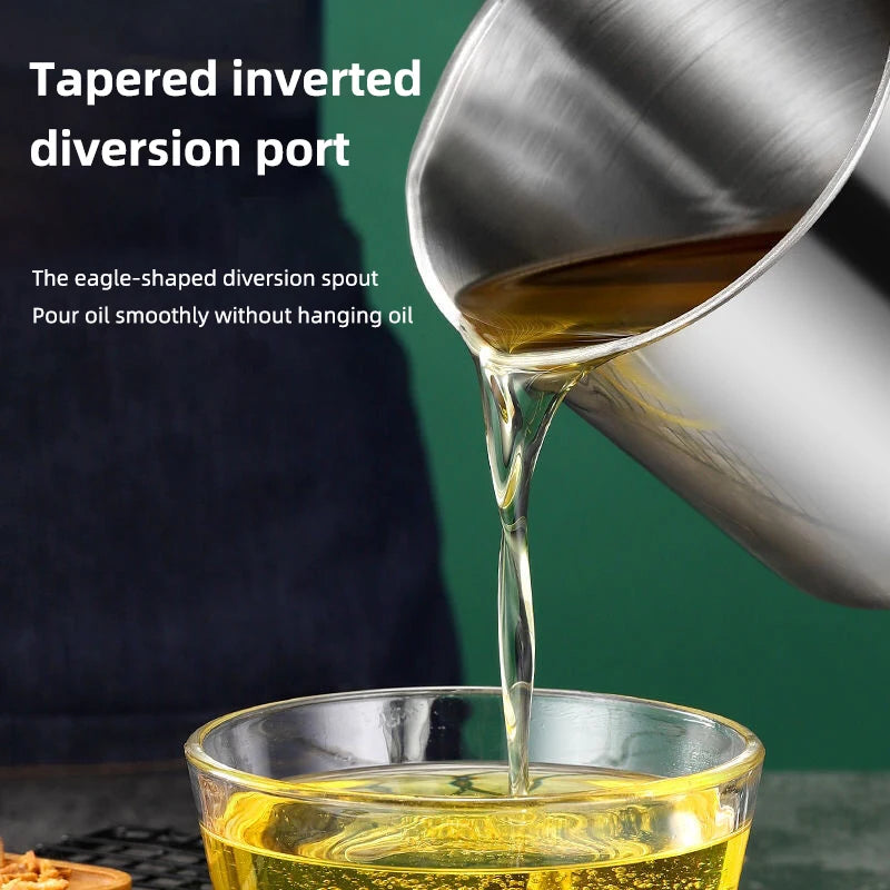 Stainless Oil Strainer Pot