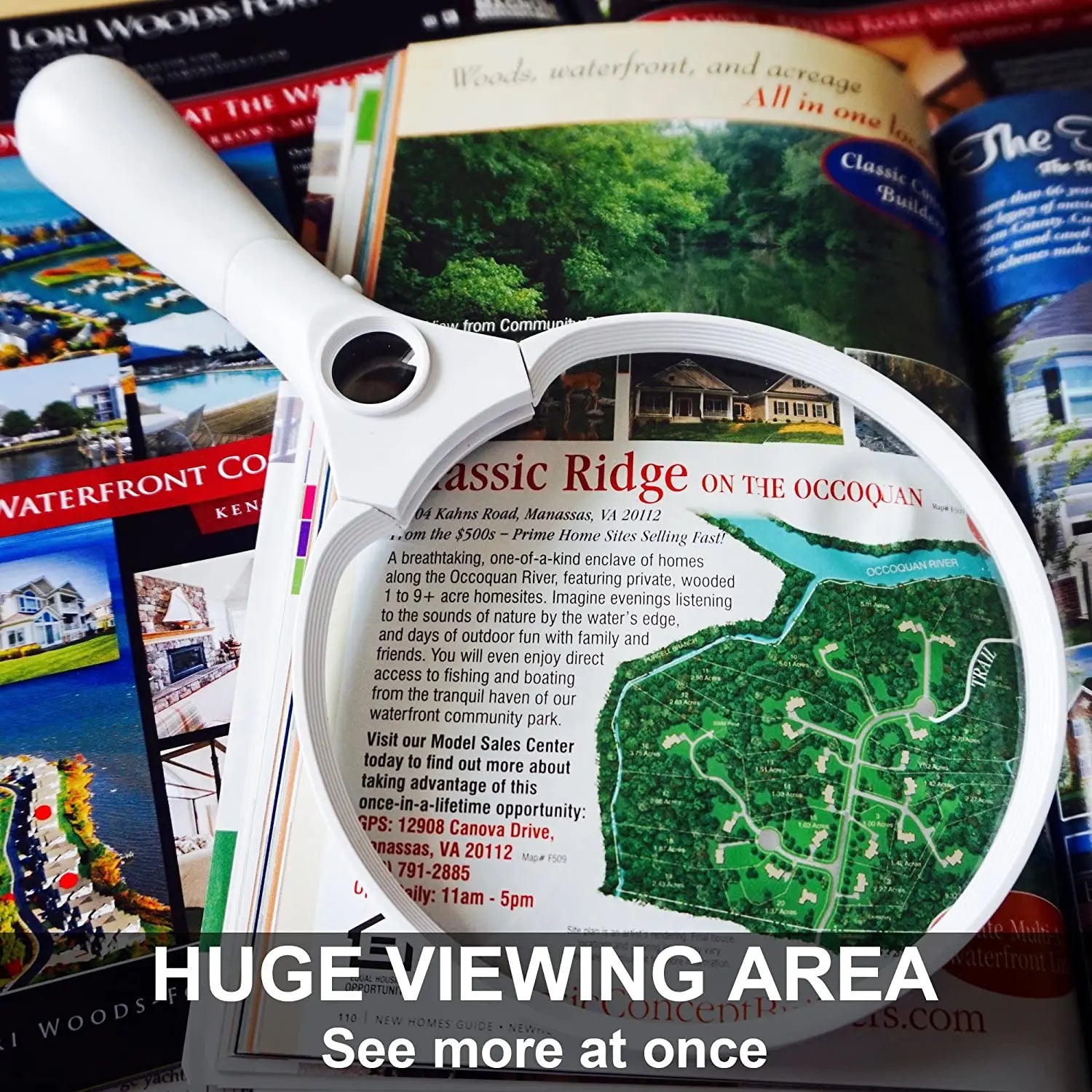 Jumbo LED Magnifying Glass