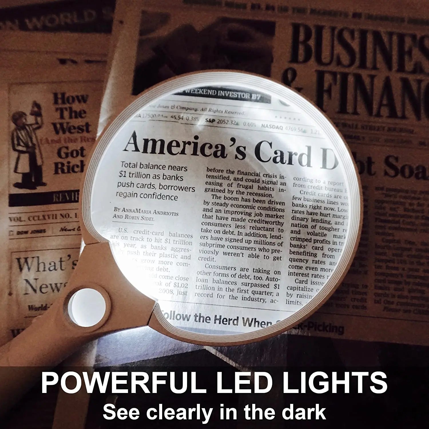Jumbo LED Magnifying Glass