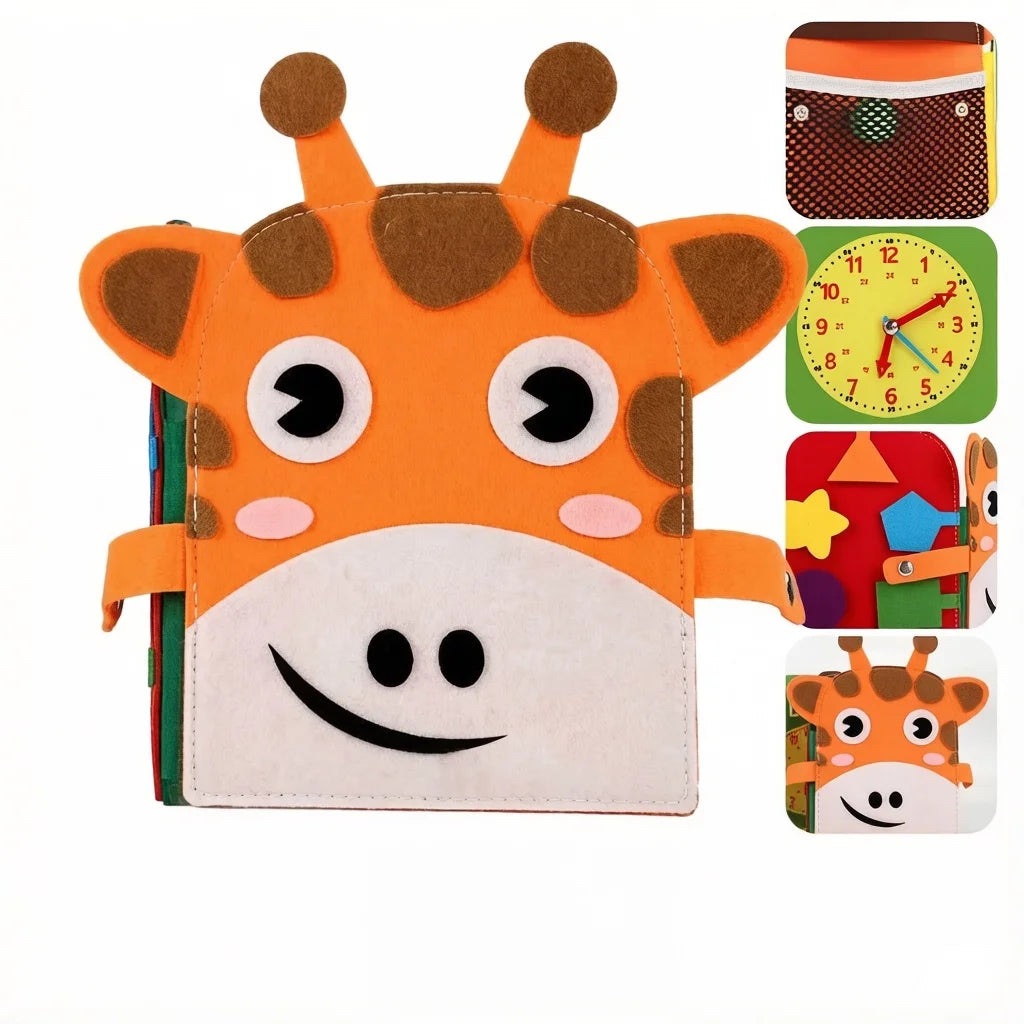 Montessori Felt Busy Book