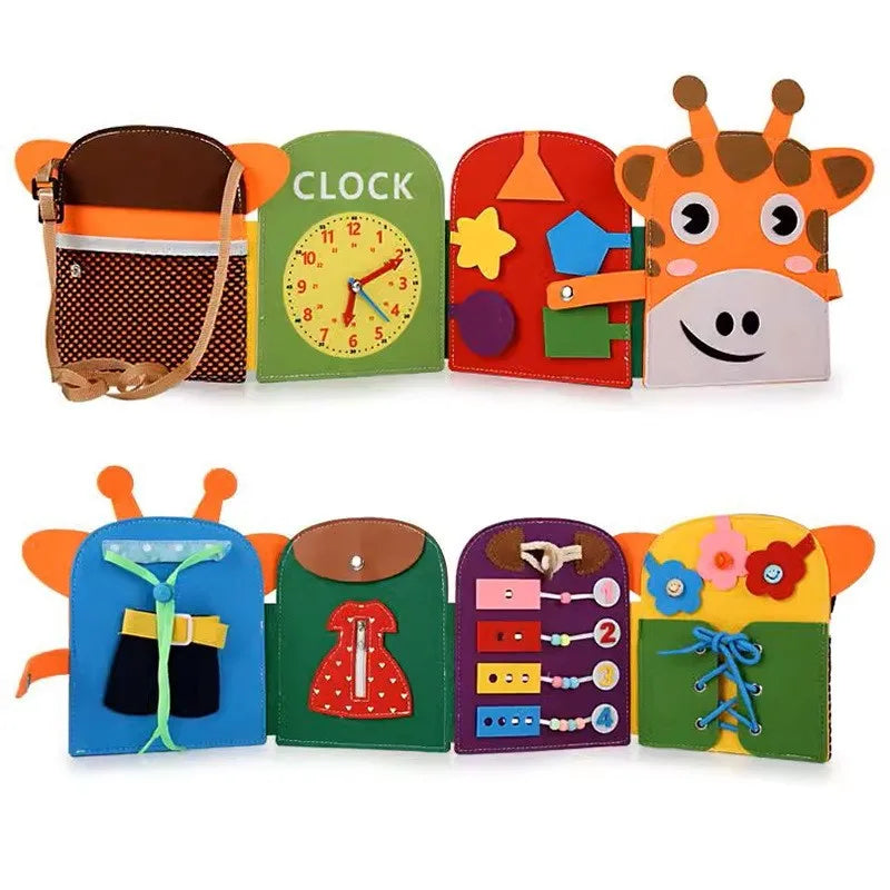 Montessori Felt Busy Book