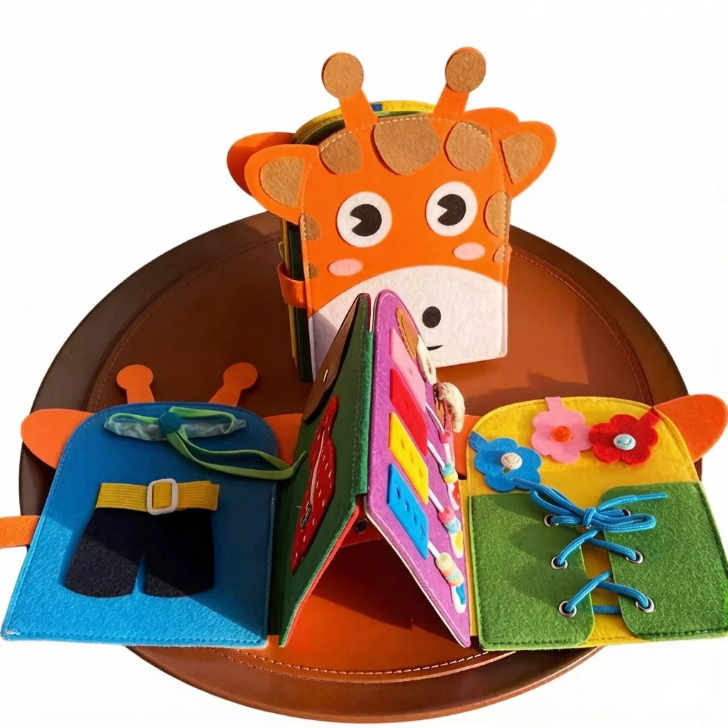 Montessori Felt Busy Book