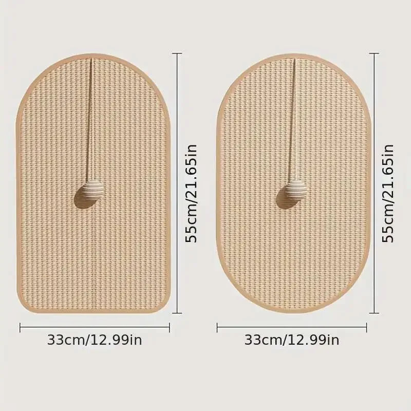 Sisal Cat Scratch Wall Pads