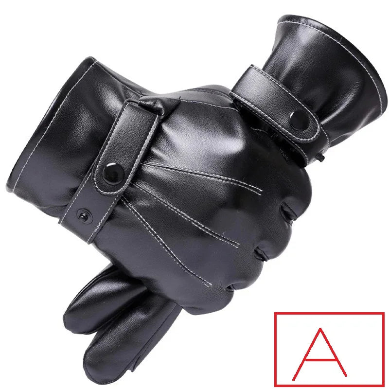 Men's Leather Driving Gloves