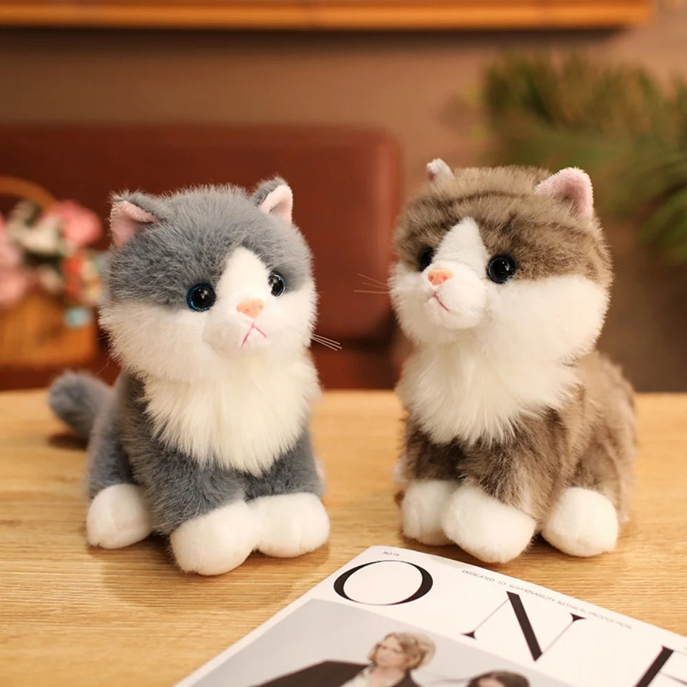 Plush Kitten Keychain