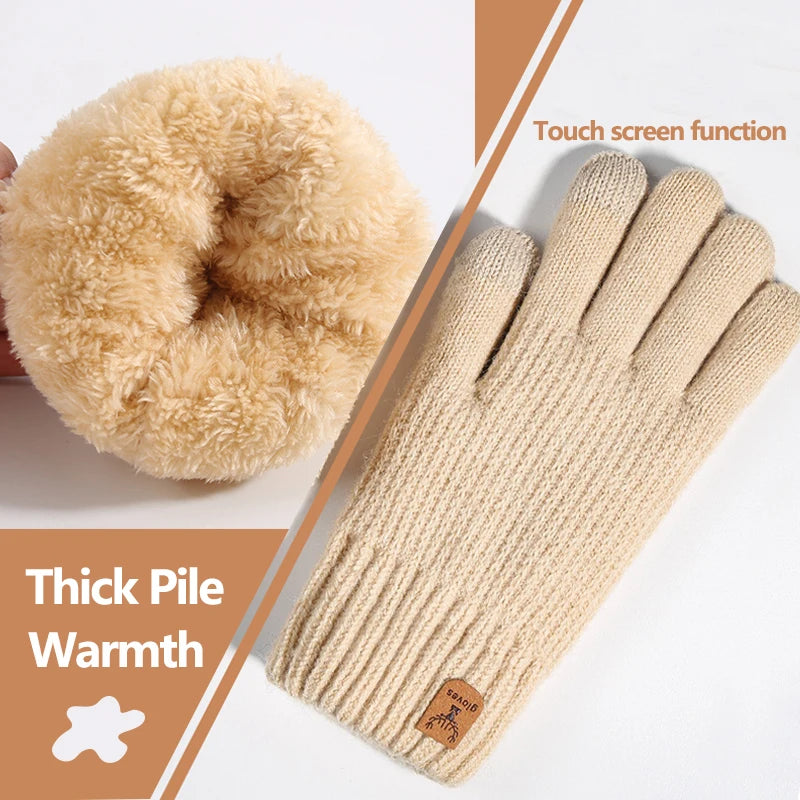 Fleece-Lined Touchscreen Gloves