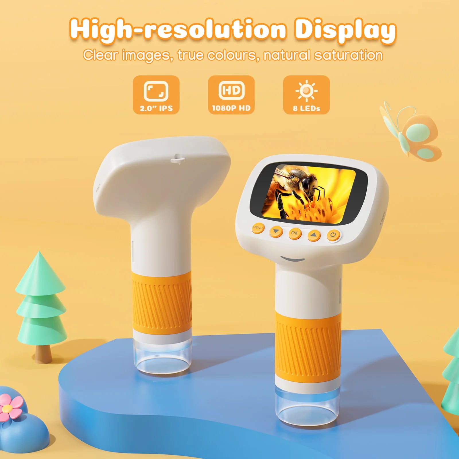 Kids Handheld Microscope