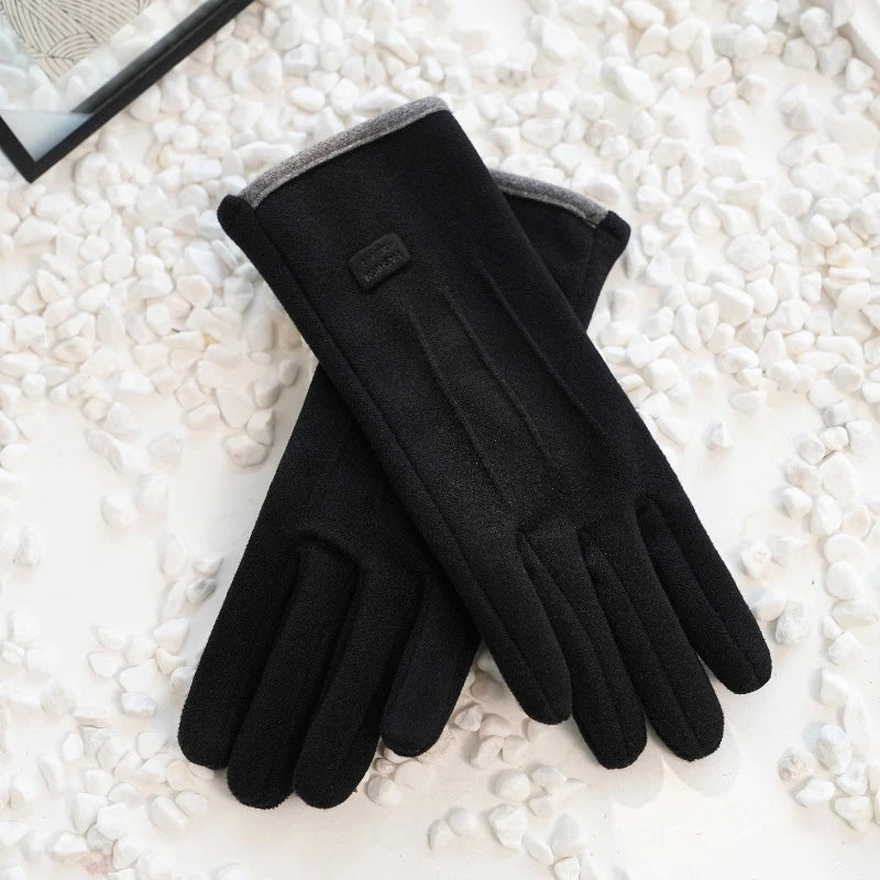 Lined Touchscreen Winter Gloves