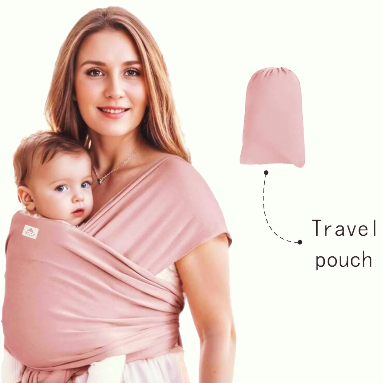 Knitted Baby Carrier Wrap