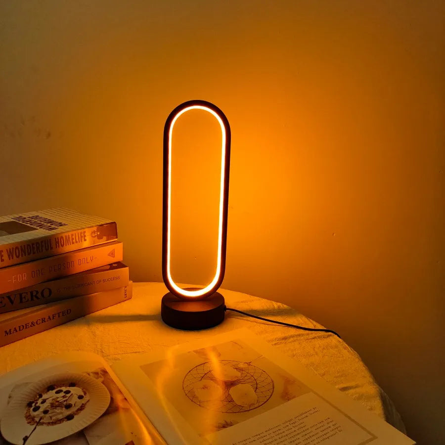 Dimmable Ring Bedside Lamp
