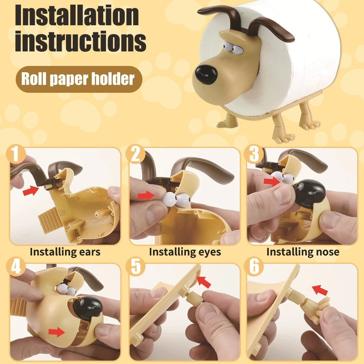 Animal Toilet Paper Holder