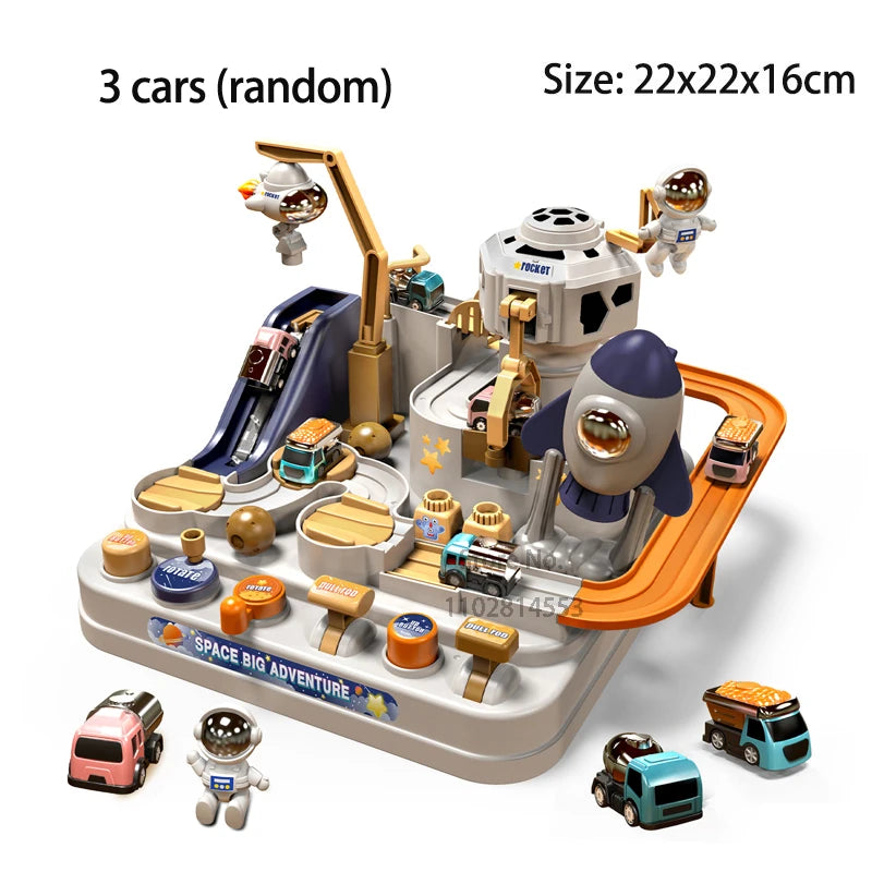 Space Rail Car Track