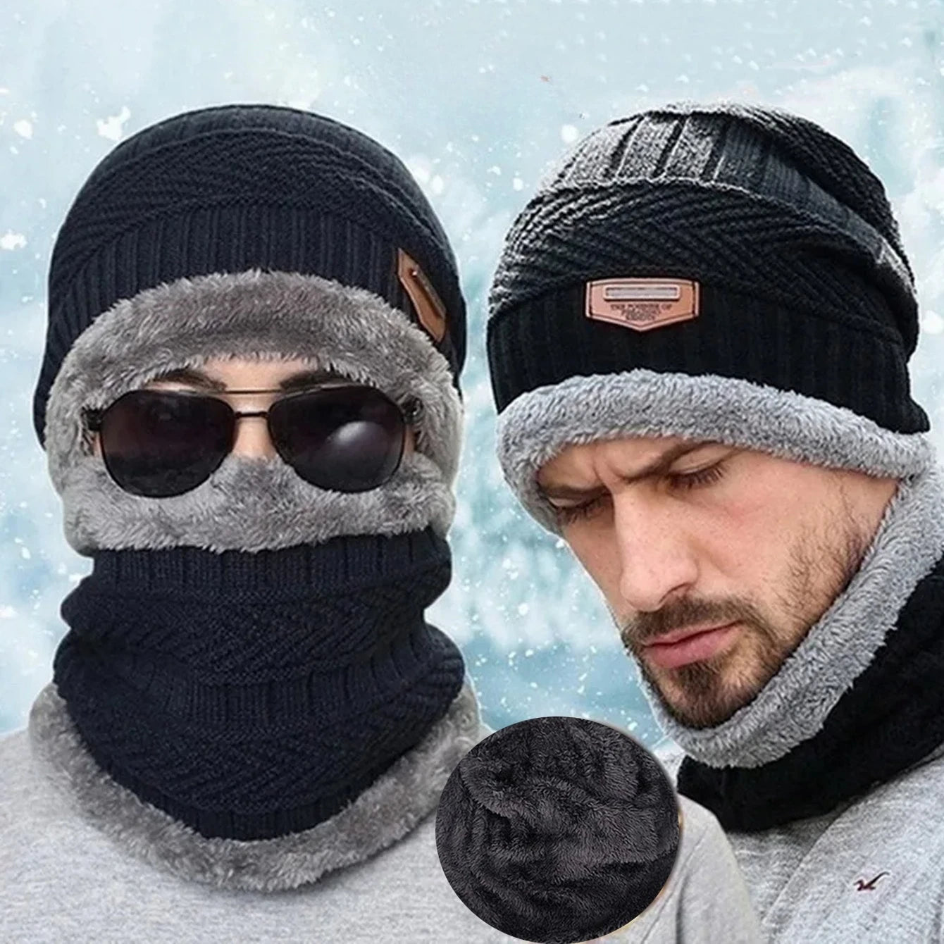 Winter Hat and Scarf Set