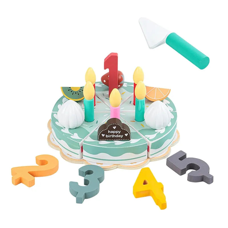 Wooden Play Kitchen Set
