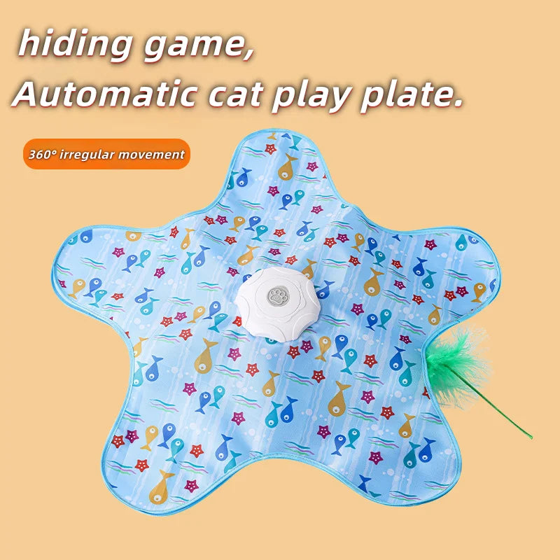 Cat Hunting Blanket Toy