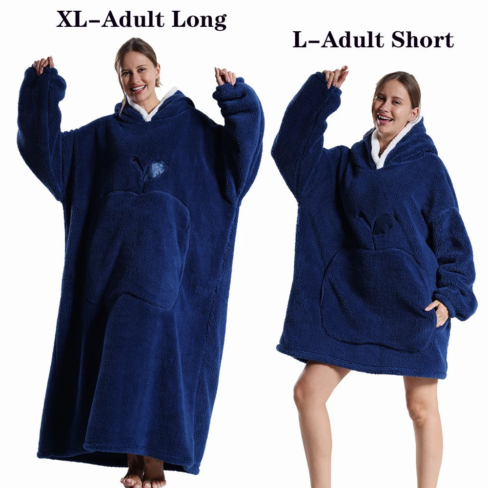 Wearable Hoodie Blanket