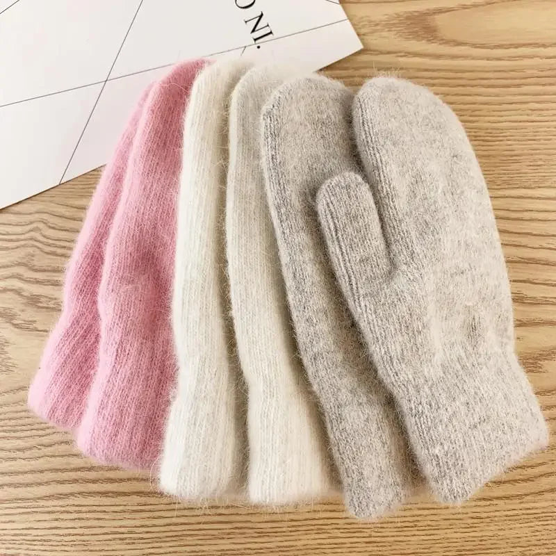 Double-Layer Winter Gloves