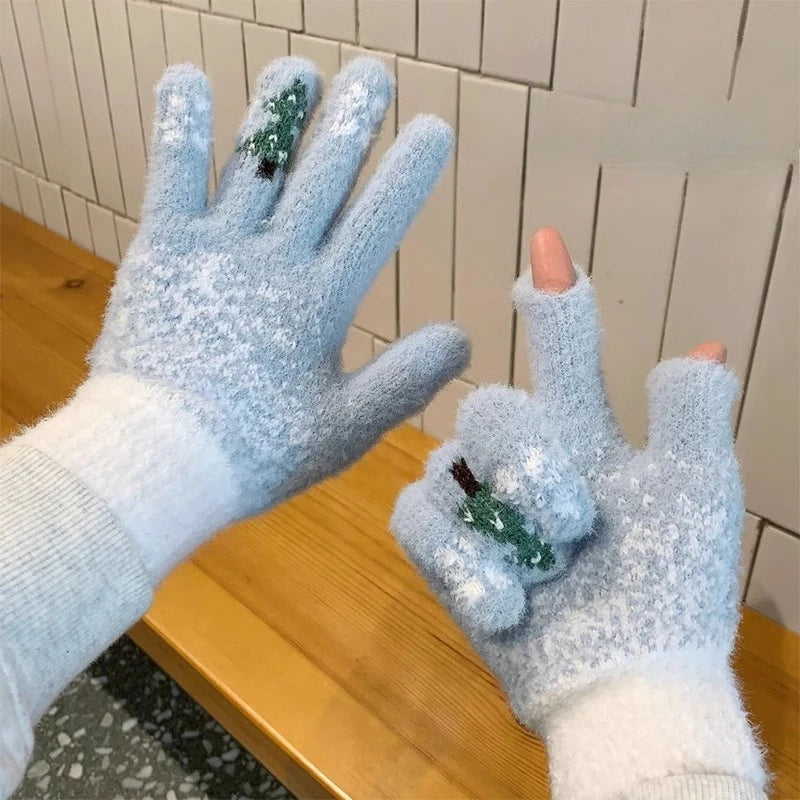 Fingerless Touchscreen Gloves