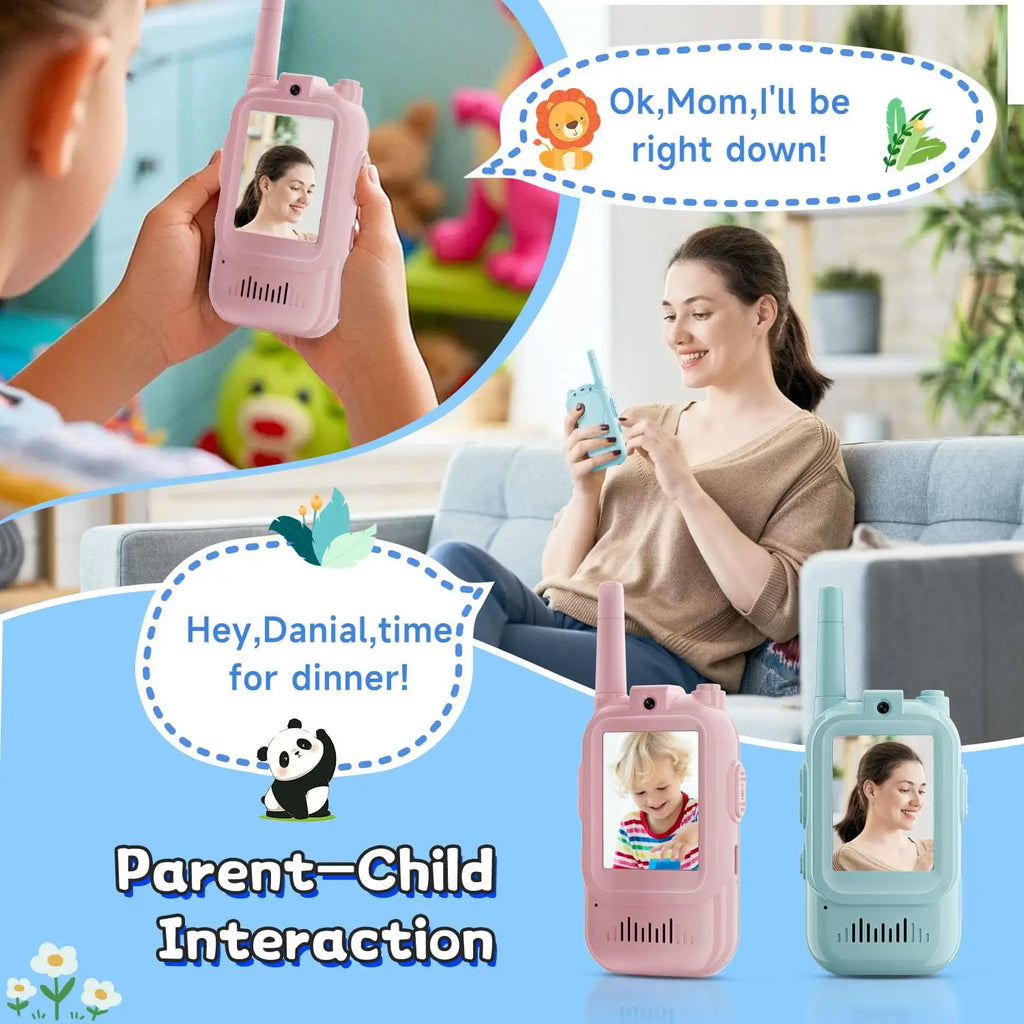 Kids Video Walkie Talkie Set