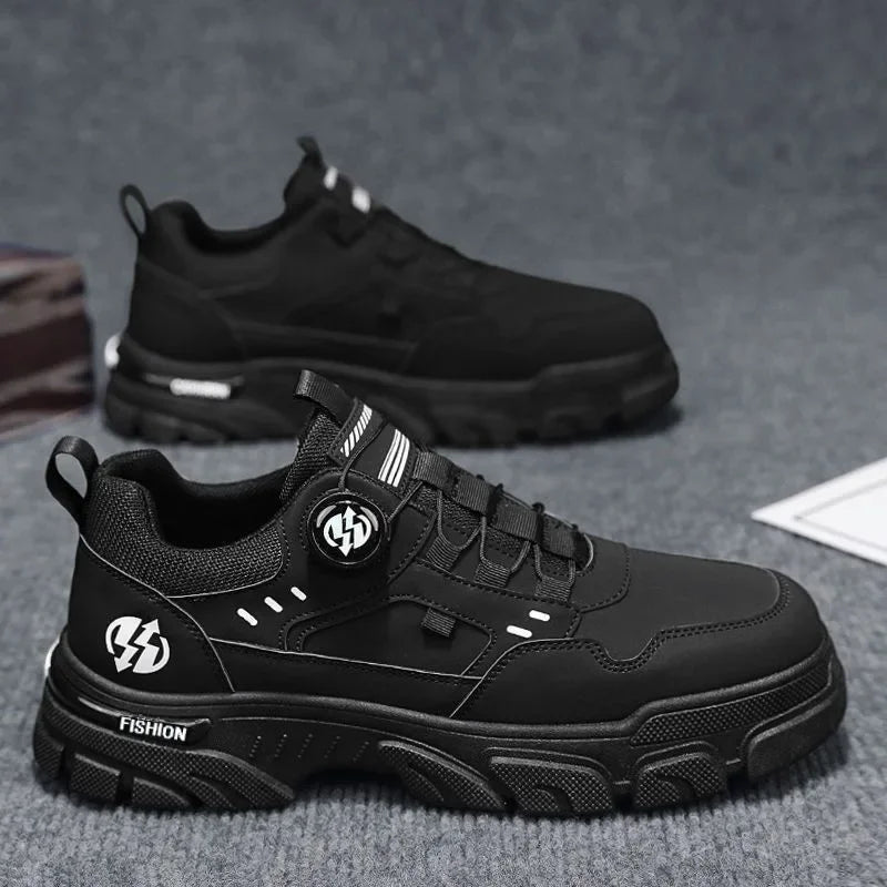Men's Leather Casual Sneakers