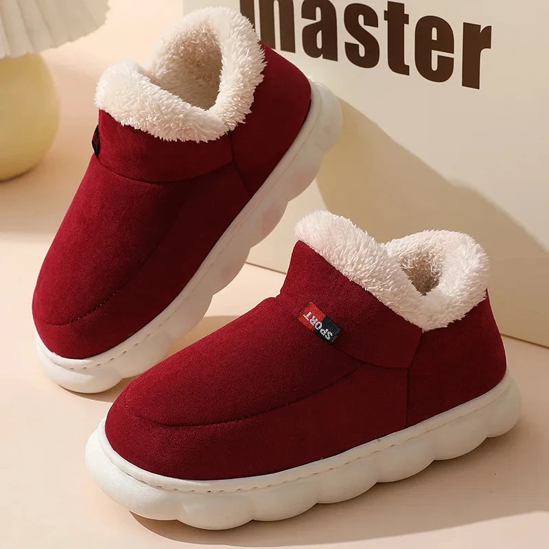 Men's Plush House Slippers