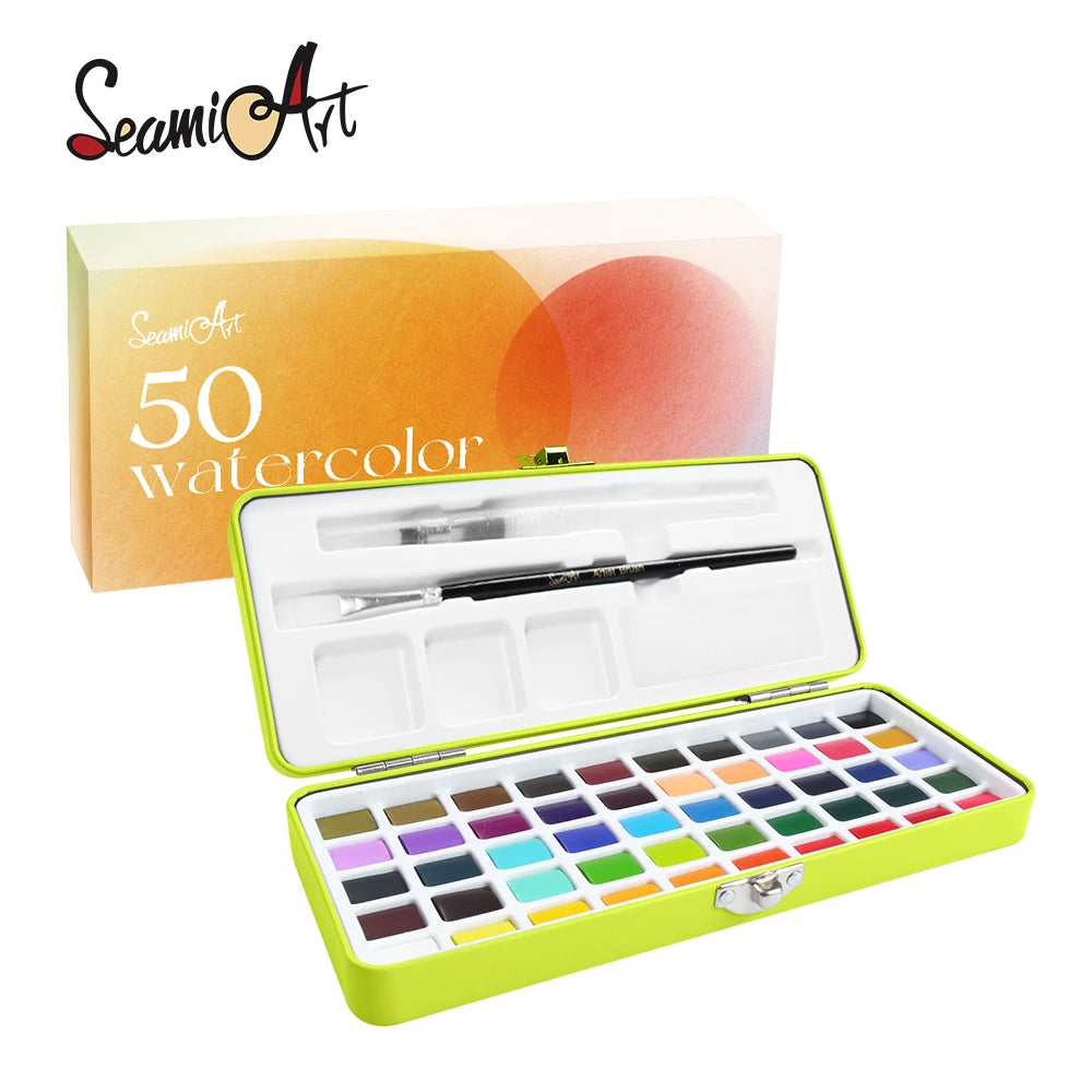 Solid Watercolor Paint Set