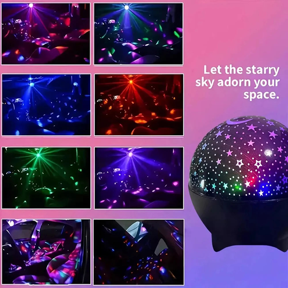 Galaxy Star Projector Lamp