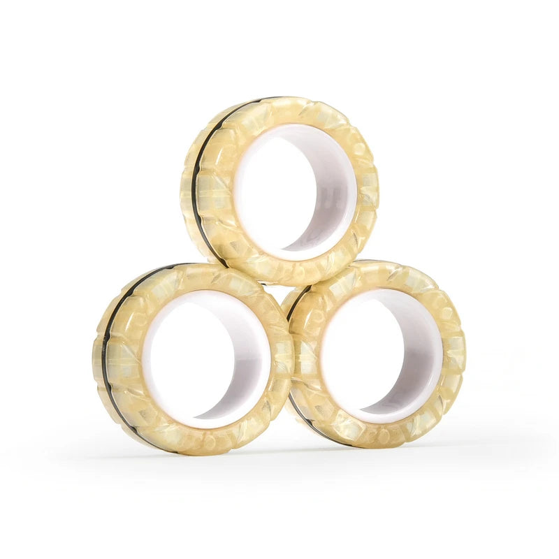 Magnetic Fidget Ring Set