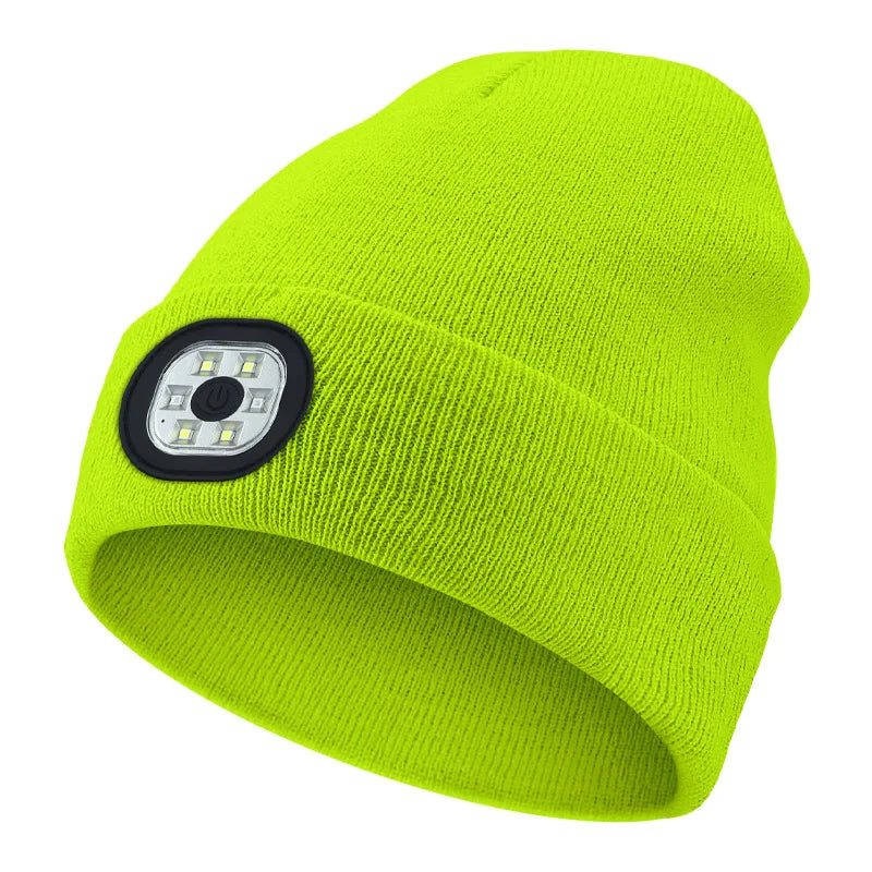 Rechargeable LED Beanie