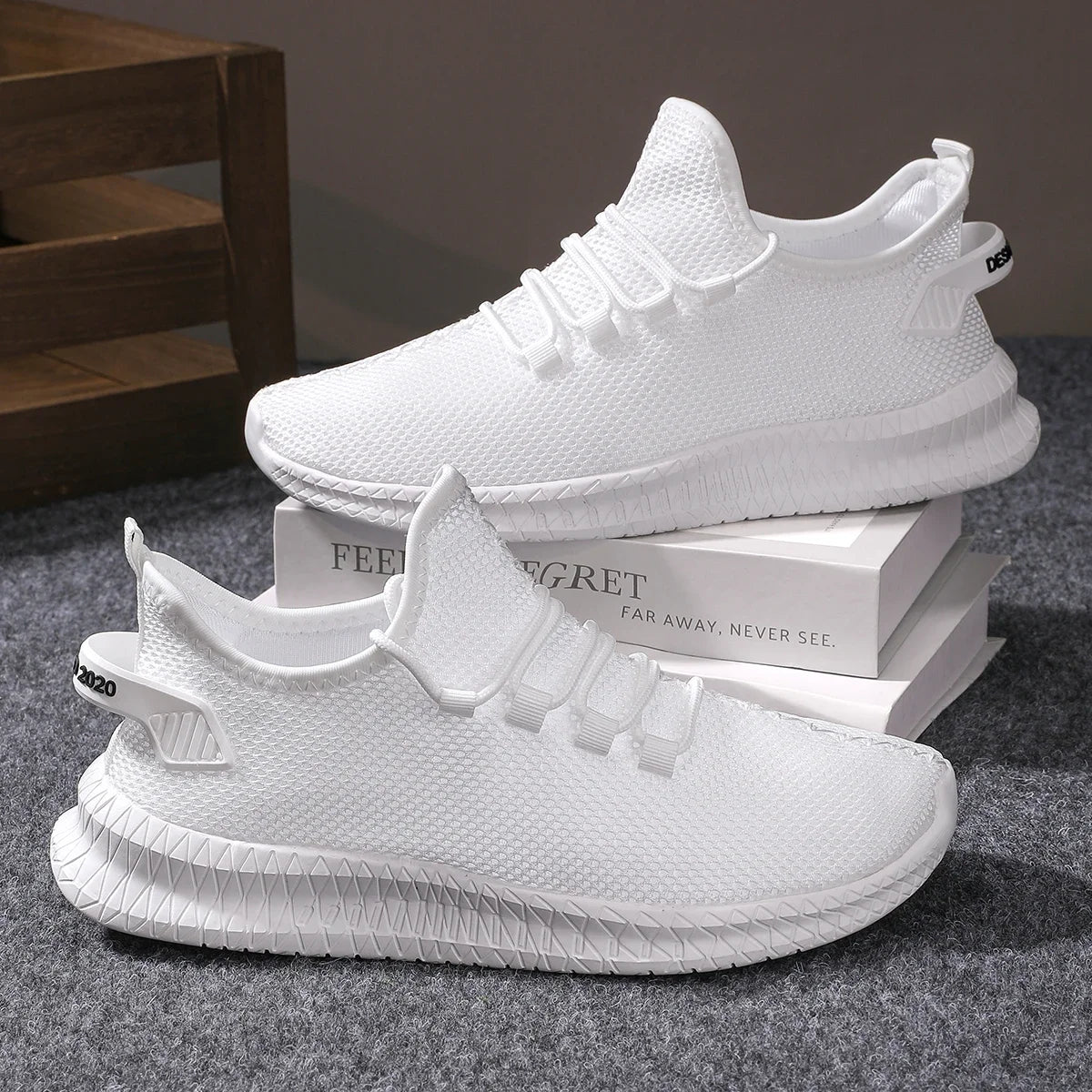 Men's Knit Running Sneakers