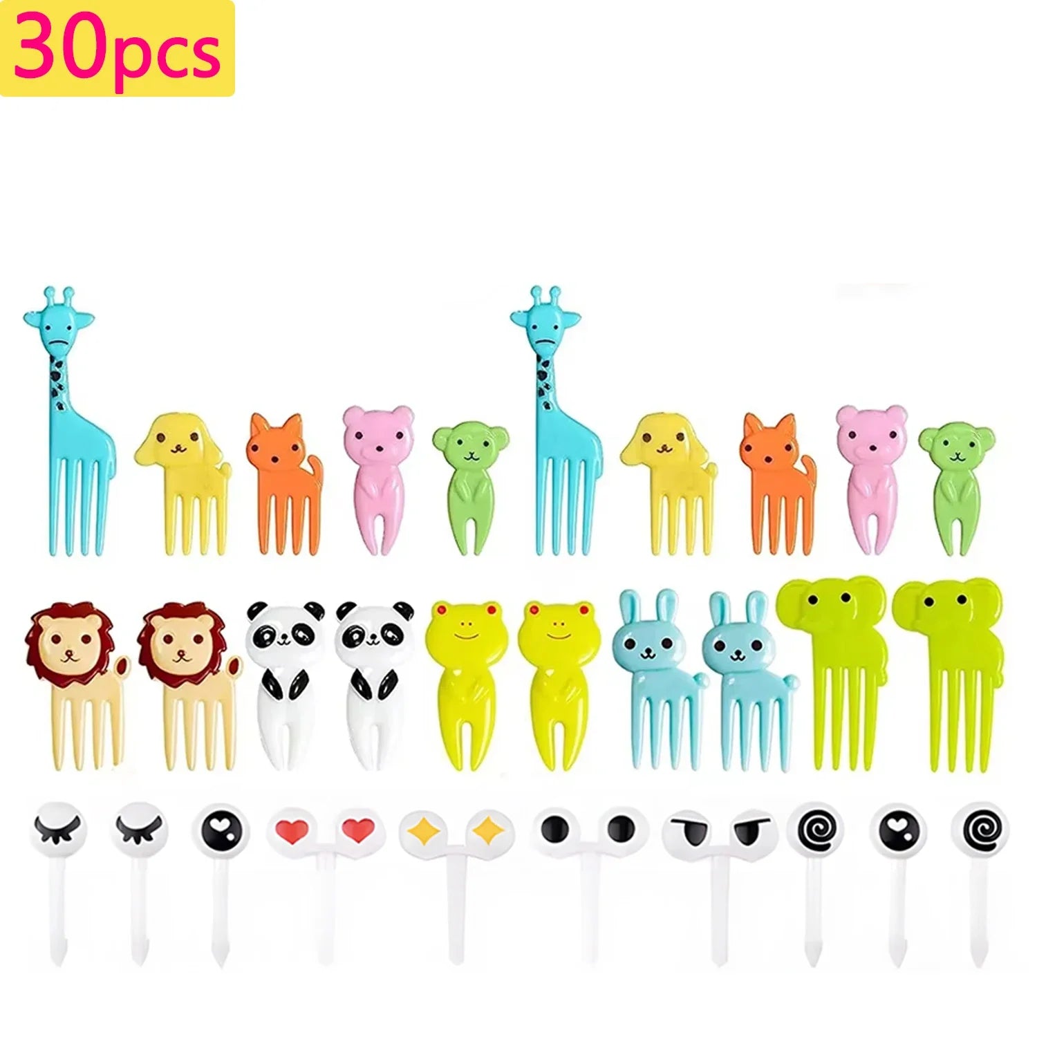 Animal Bento Food Picks