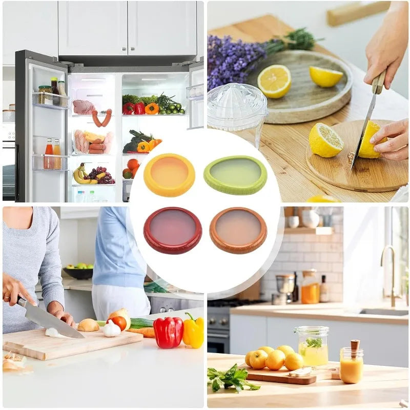 Silicone Fruit Saver Set