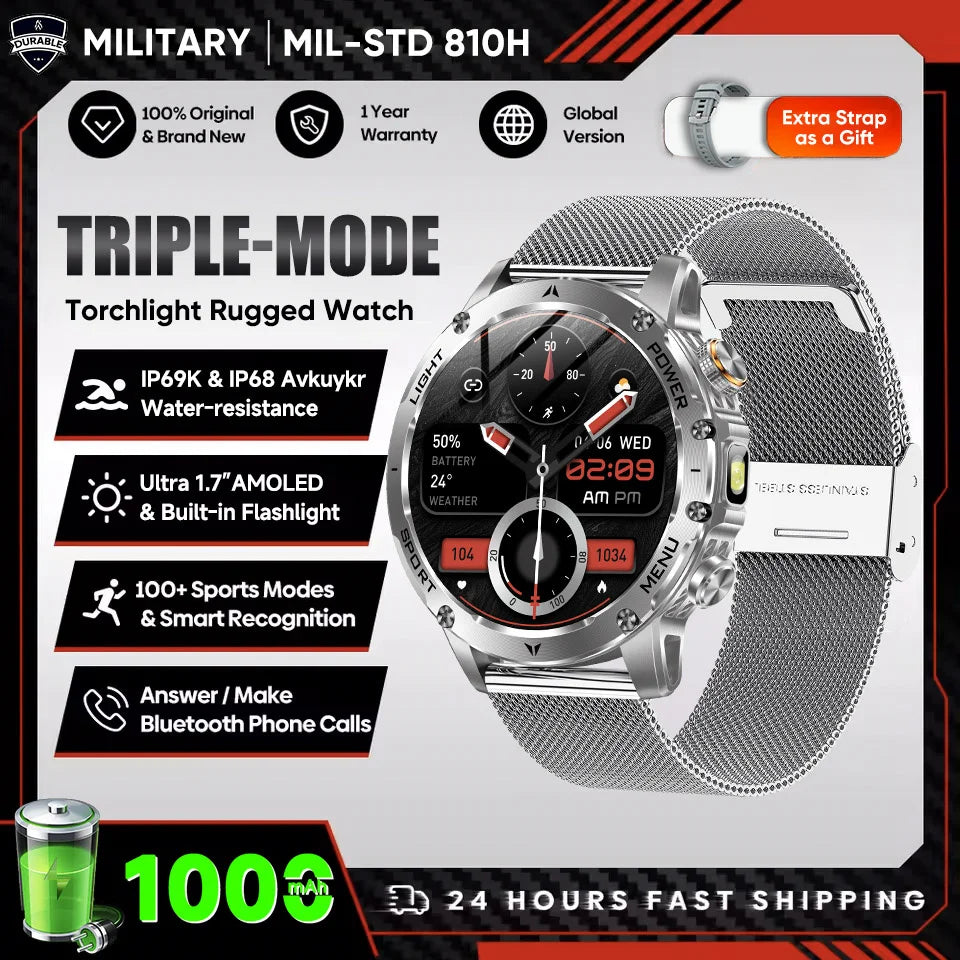 AMOLED Sports Smartwatch