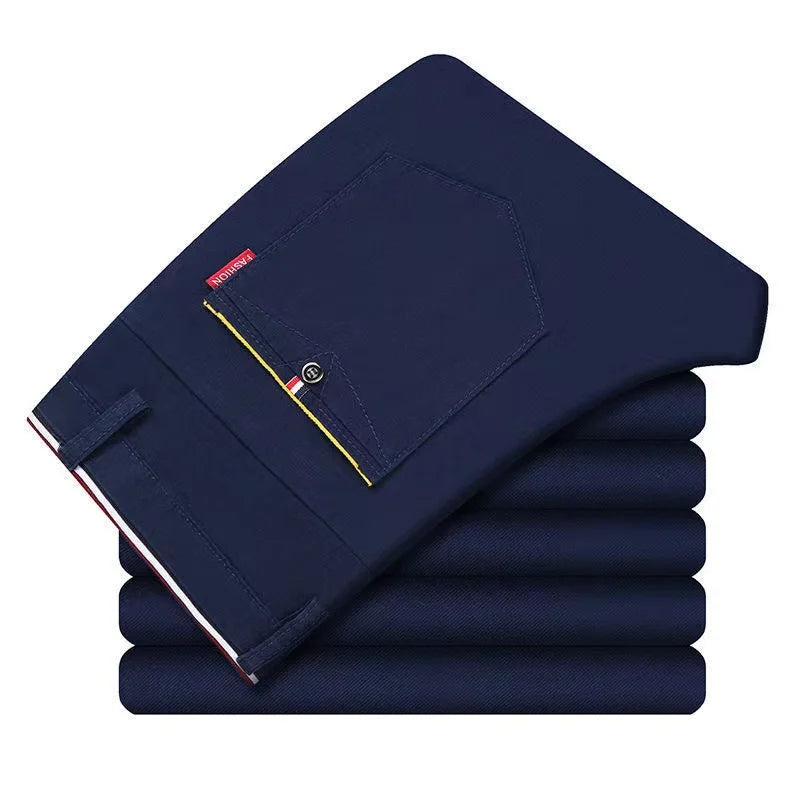 Men's Slim Business Trousers