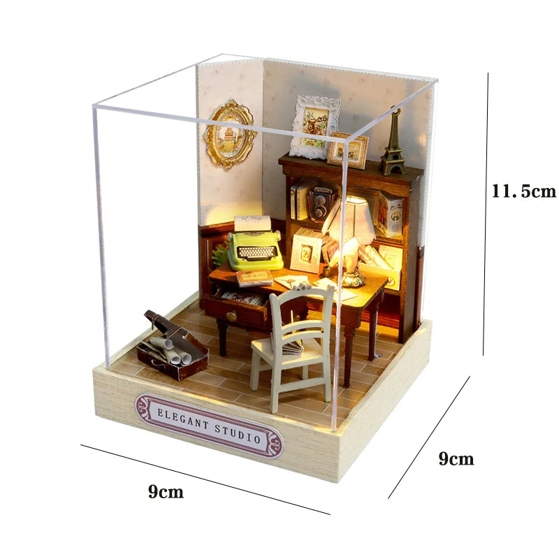 DIY Miniature Dollhouse Kit
