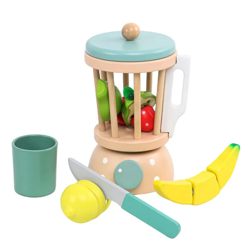 Wooden Play Kitchen Set