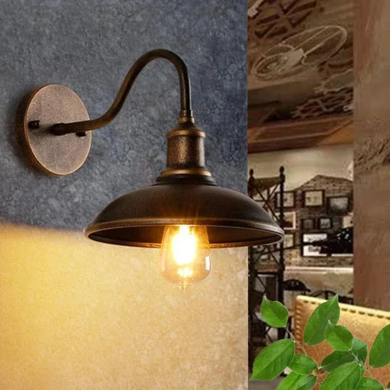 Vintage Industrial Wall Lamp