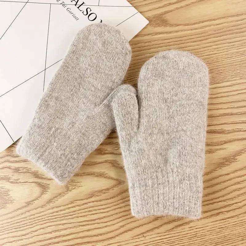 Double-Layer Winter Gloves