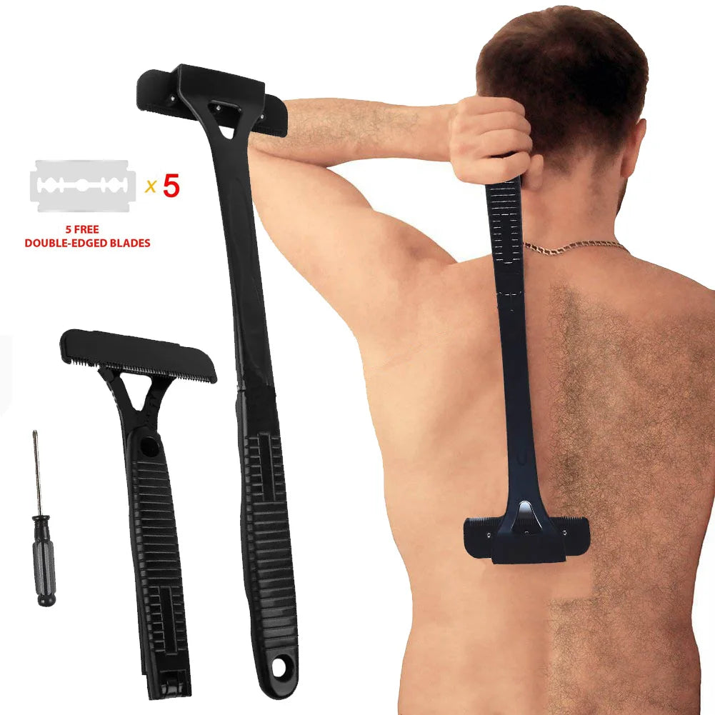 Foldable Back Shaver