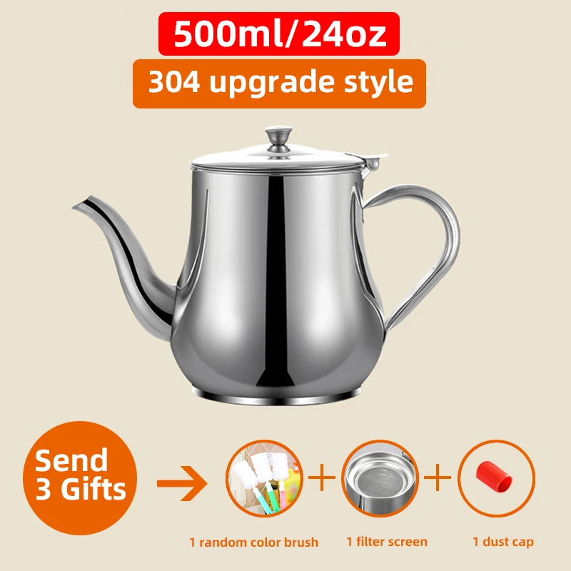 Stainless Oil Strainer Pot