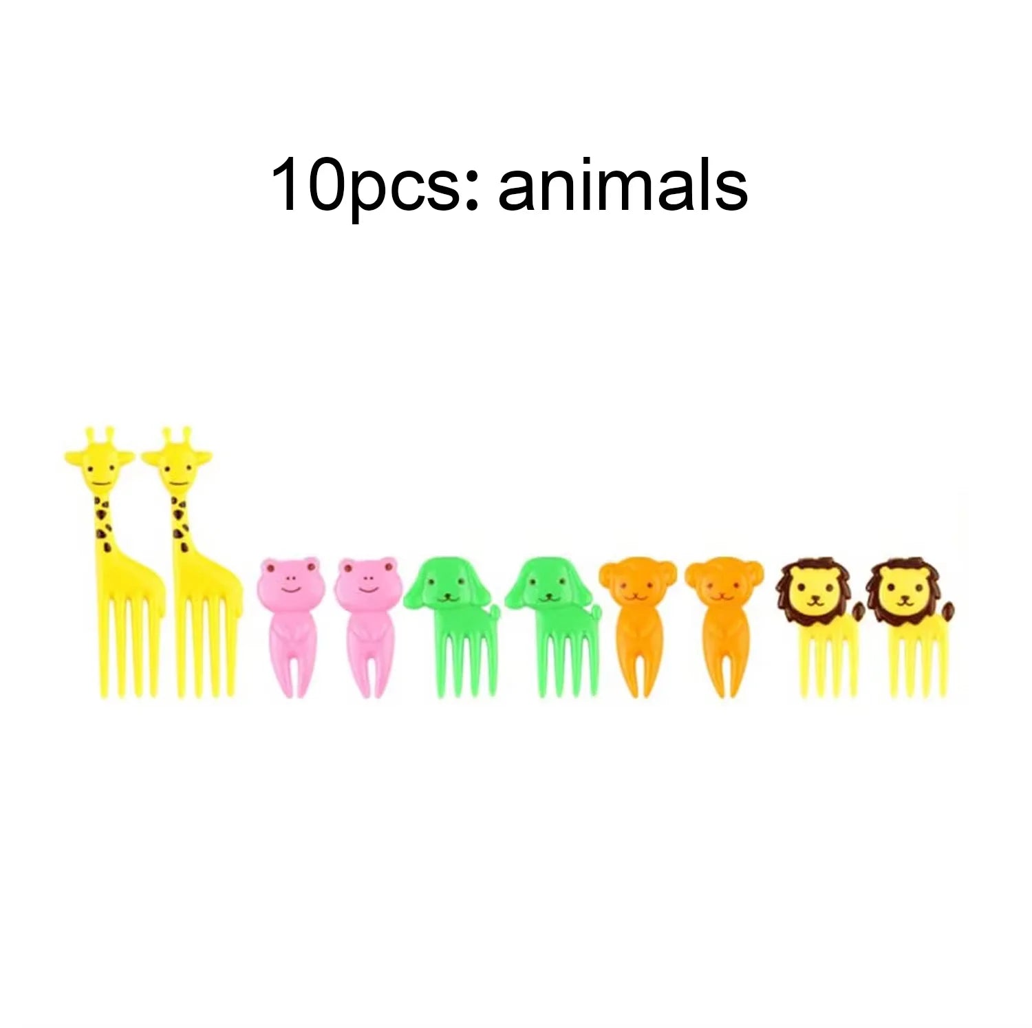 Animal Bento Food Picks