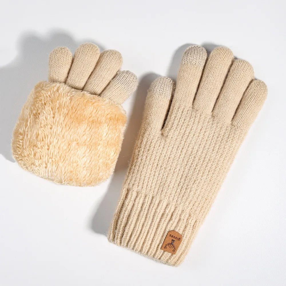 Fleece-Lined Touchscreen Gloves