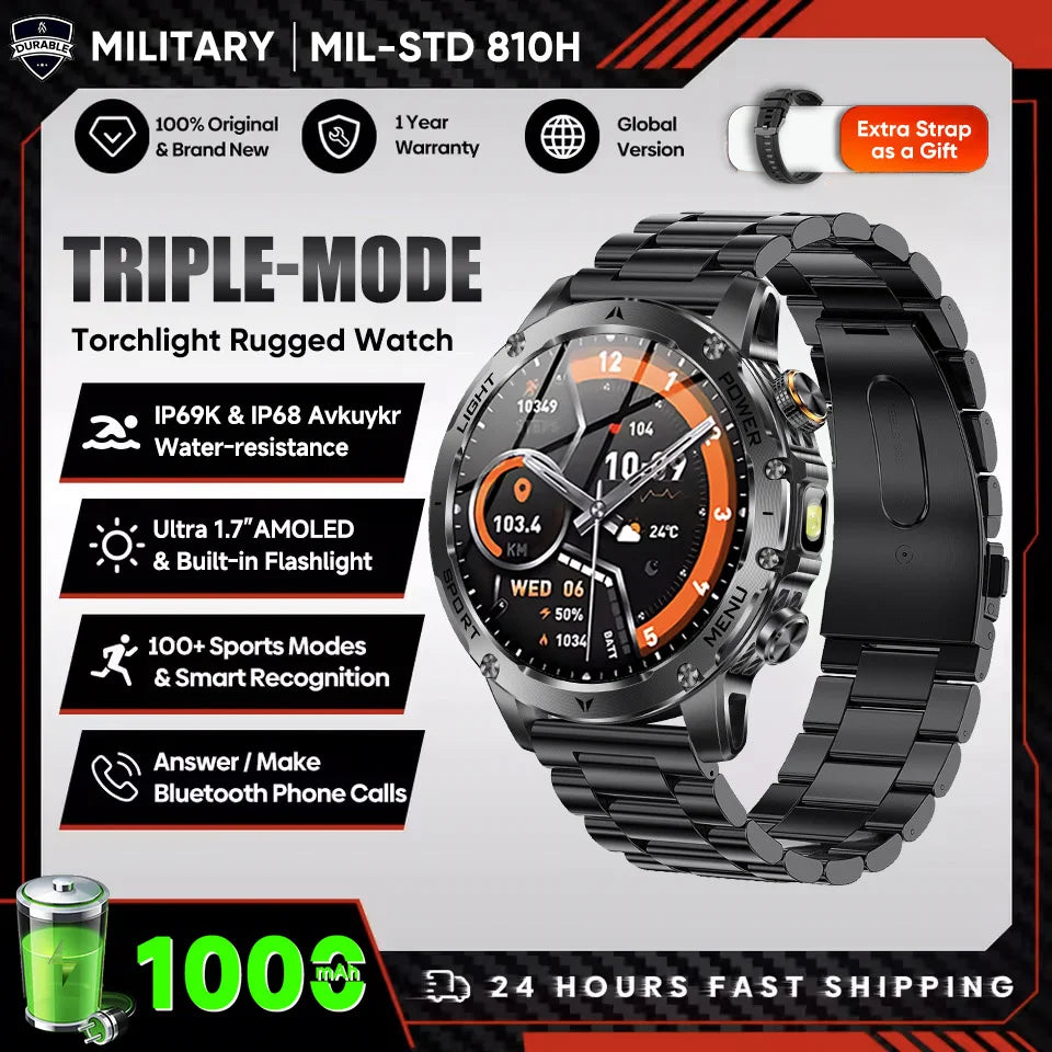 AMOLED Sports Smartwatch